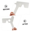 Outanaya 1pc Plastic Eye Occluder Ergonomic Design for Astigmatism Testing