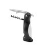 Weis Wine Waiter Corkscrew Penguin, Stainless Steel Black/Silver, 3.2 x
