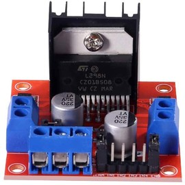 Greluma L298N Motor Drive Controller Board Module Double H Bridge DC Stepper for Arduino Pack of 4