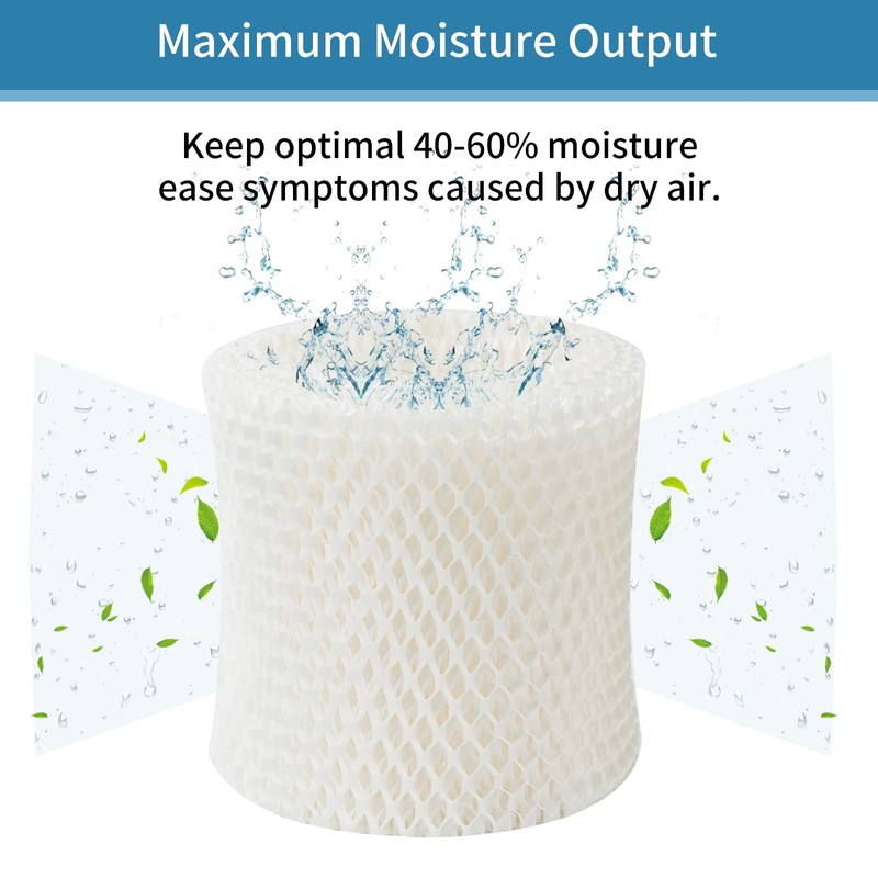 Humidifier Filter for Canopy Humidifier Bedside, Long-Last Wood Pulp Canopy