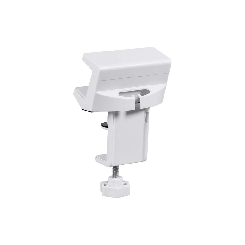 Monoprice Desk Clamp Holder - White For Surge Protectors, Power