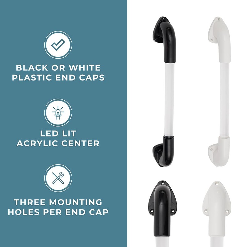 Manufacturers' Select ITC Economical 18” IllumaGrip Assist Handle with LED