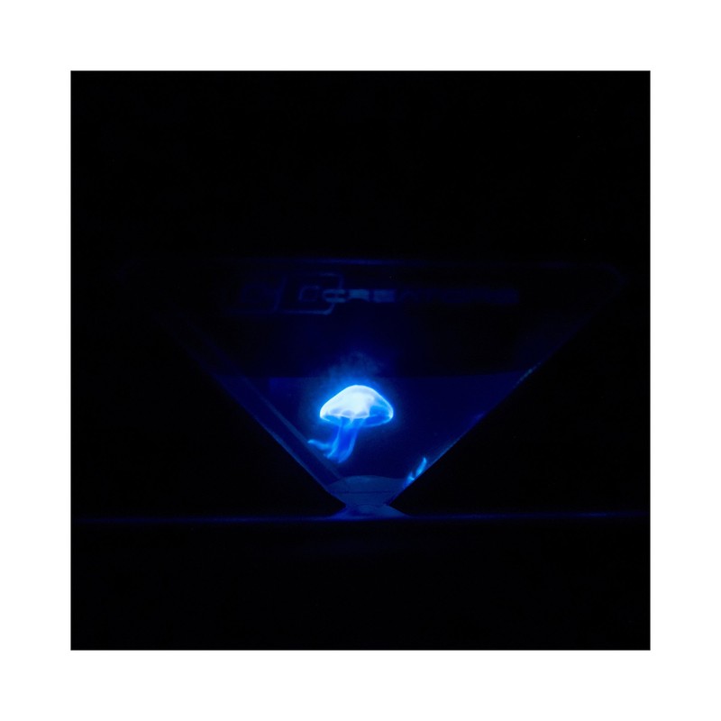 CoCreators 360 Virtual Reality Mini 3D Holographic Projection Pyramid with