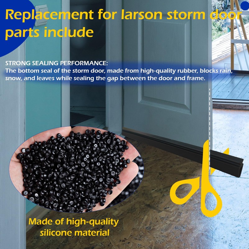 Storm Doors Seal Replacement Kit for Larson and Pella Storm