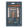 Truper PUN-61 Juego de 61 puntas largo 1", color, pack