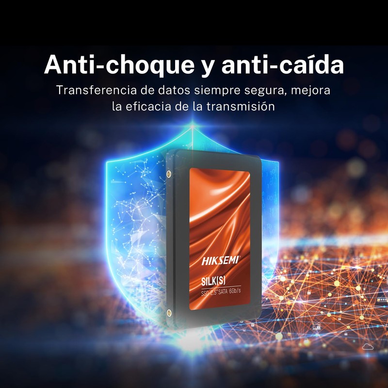 HIKSEMI SSD Silk(S), SATA III de 2,5" (6Gb/s), Interno, Lectura: