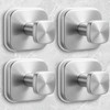 WingWider Shower Hooks for Inside Shower,Reusable Suction Cup Hooks for