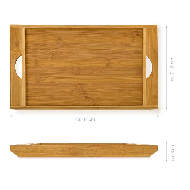Chopping Board Kitchen Worktop Saver with Crumbs Collector Bamboo