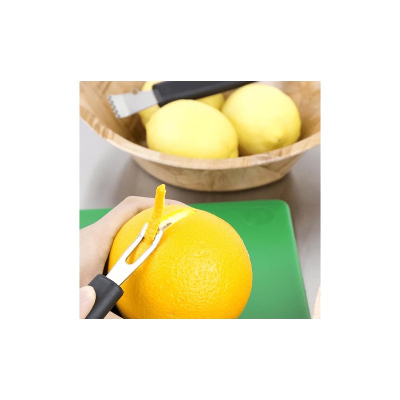 Vogue Canele Cutter 150mm Chefs Cooking Peeler Utensils,Black