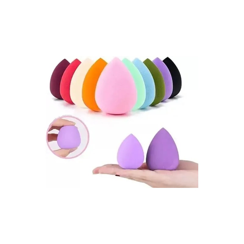 12 Esponjas De Maquillaje Mayoreo Promoción Especial