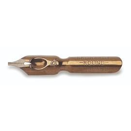 Manuscript DP236BR2 Leonardo Nib Round Hand 4 0.037 inches (0.95 mm), Pack of 2