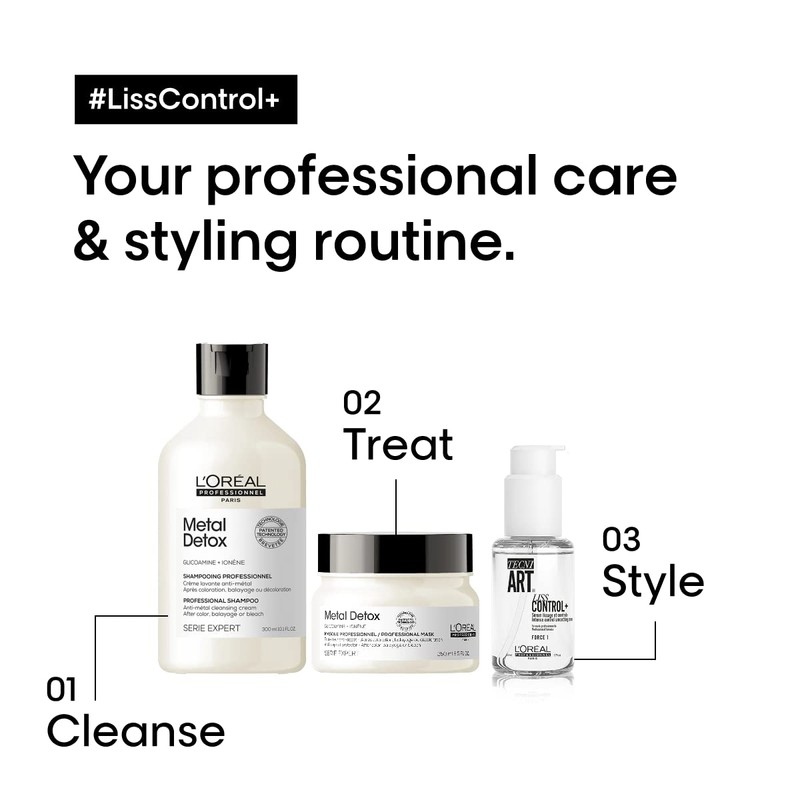 L'Oréal Professionnel Paris Tecni.ART Liss Control+ Intensely Smoothing Styling Serum