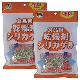 Set Item: Drynow Silica Gel Desiccant for Food, 0.2 oz (5 g) x 30 Packs (2 Bags)