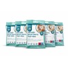 Pet Guru Disposable Dental Cleaning Finger Wipes for Dogs &
