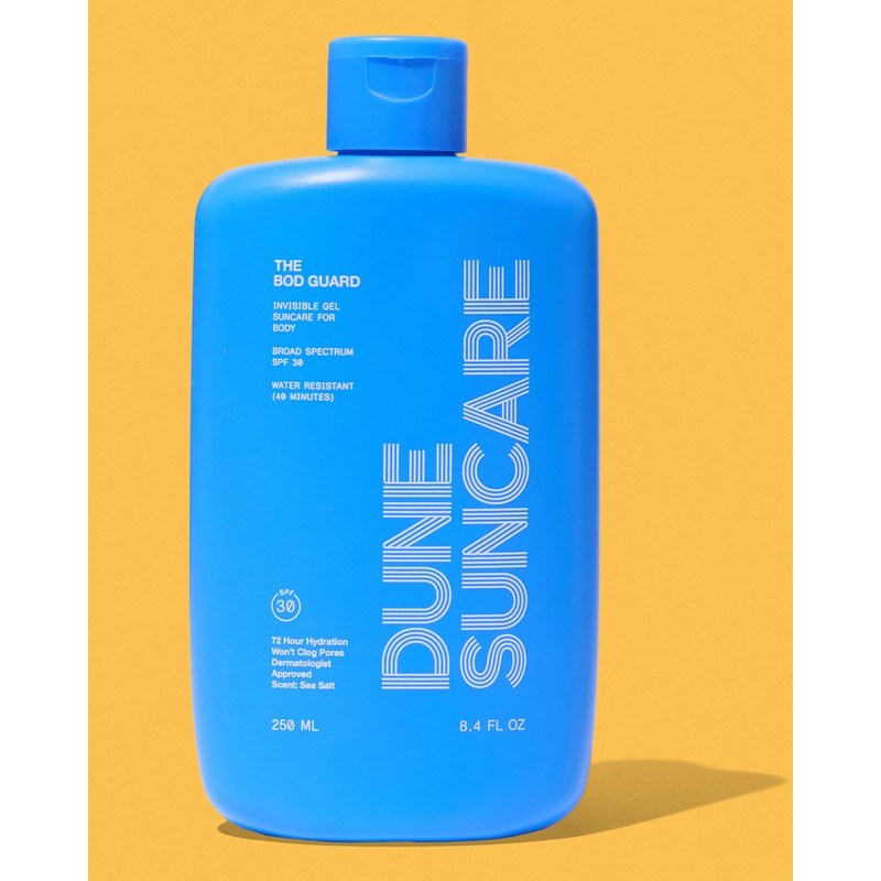 DUNE SUNCARE The Bod Guard - Clear Invisible Gel Body