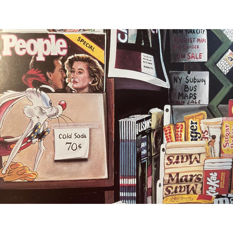 Ken Keeley - Newsstand 1989 Poster Print (30x24) - Mint