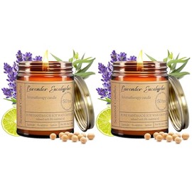 Lavender Eucalyptus Candles for Home Scented - 16oz