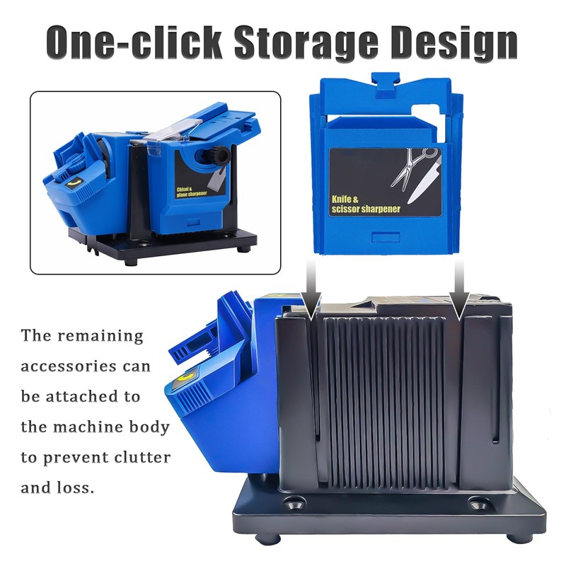 Electric Drill Bit Sharpener, 3-in-1 Multifunction Electric Sharpening Machine for