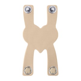 Liebster Heart-Shaped Bodysuit Extender - Custom Fit, Stretchable Snap-On Extension for Bodysuits, Perfect for Comfort (03Mica, XL)