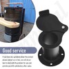 2" Teardrop Flanged Vent Damper,Compatible with UDS Ugly Drum Smoker