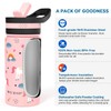 BUZIO Insulated Water Bottle for Kids, Toddler Water Bottle Modern
