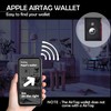 FOXHACKLE Airtag Wallet Slim Minimalist Leather Credit Card Holder for