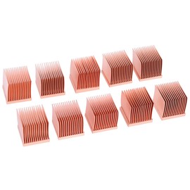 Alphacool 17427 GPU RAM Copper Heatsinks 14x14mm - 10 STK. Luftkühlung Passivkühler