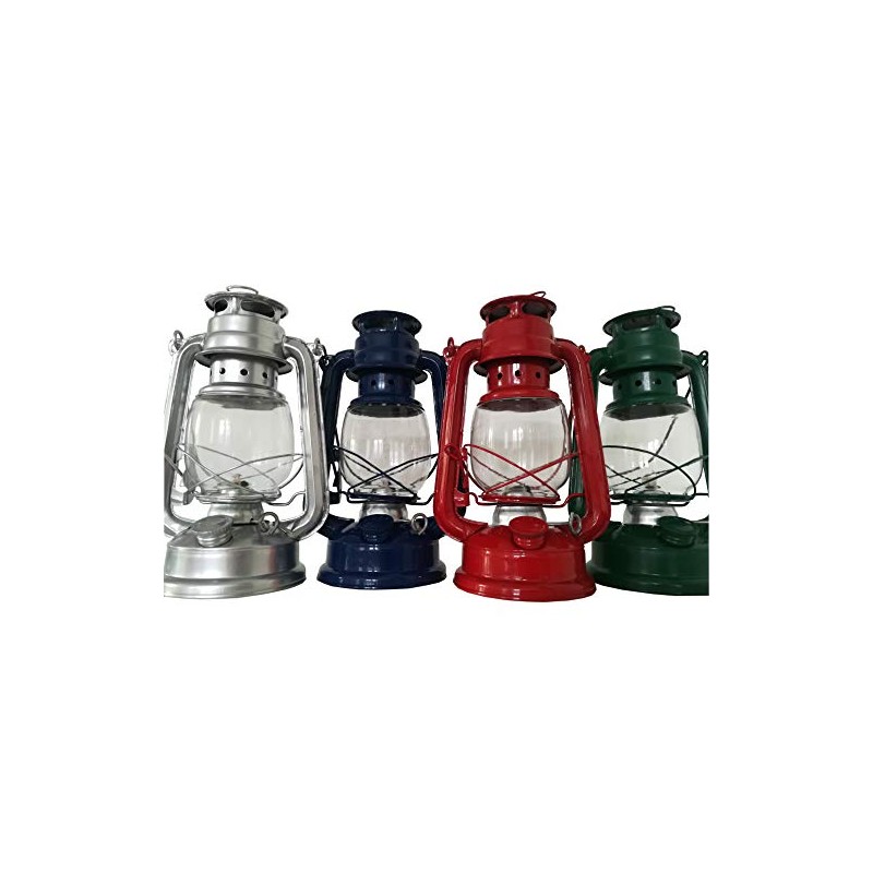Petroleum Storm Lamp 4 Different Colours 28 cm Including 1x