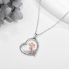 JERWLI Gymnastics Necklace Gifts Gymnast Pendant Jewellery Gymnastics Inspiration Team