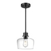 Emak Modern Black Pendant Lights, 8 Inch Kitchen Pendant Lighting