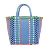 Kobe Lettuce B1541 Colorful Plastic Bag, Women's Basket Bag, Small,