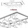 Nuovoware Wine Glass Rack, [2-Pack] Wine Glass Hanger Rack Under