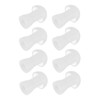 30pcs Hearing Amplifiers Eartips Soft Silicone White Accessories Replacement Earbud