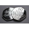 The Commemorative Coin Company 60th Birthday .999 Silver Commemorative. Unique