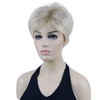Lydell 6" Short Straight Layered Shaggy Full Synthetic Wig Classic