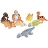Pack of 8 Plush Dinos Stuffed Toy Cuddly Toy Dinosaur