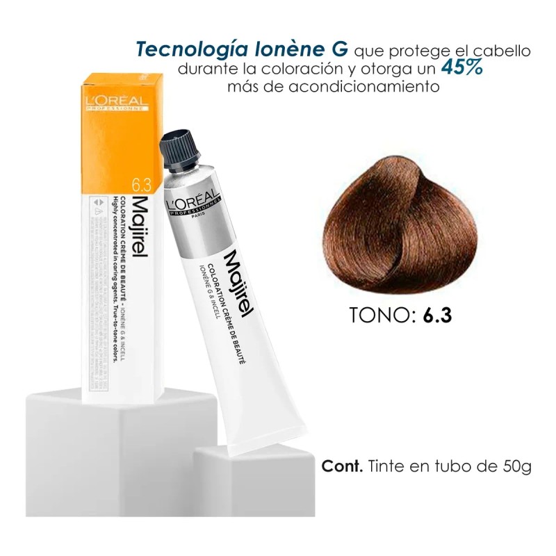 Tinte Para Cabello En Crema Majirel Loreal Profesional 50 G
