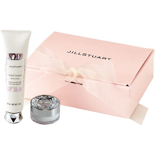 Jill Stuart J-32 Lip Balm Hand Cream Set (Comes in Gift Box and Carry Bag)