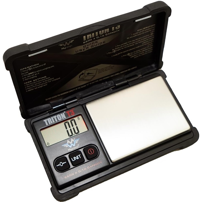 HEADNMORE® Bundle - MYWEIGH® T3-660 Digital Scales (660 x 0.1g)