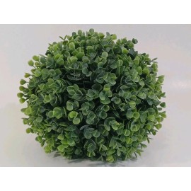 Martha Stewart Home 10" Topiary Eucalyptus Ball, Seasonal Home & Yard Decor