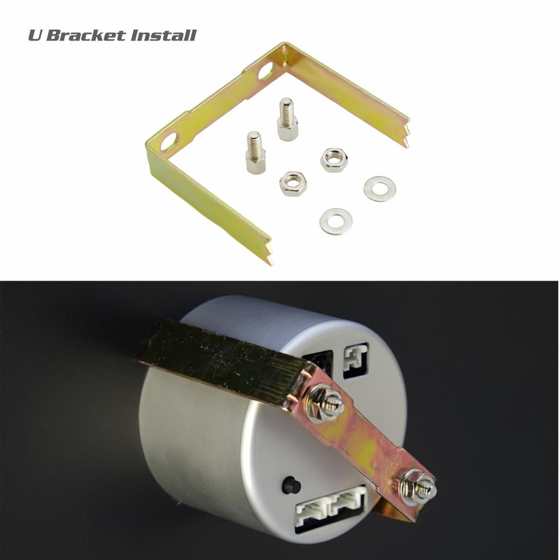 Bezel Boost Gauge Kit -30inHg~30Psi White Indash Brushless Series 2-1/16''