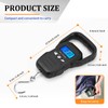 Fish Scale,110lb/50kg Large Handle,Large Backlit LCD Display,Digital Fish Scale with