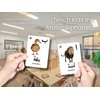 Arabic Alphabet Flash Cards, Alphabet Cards Madrassa, Arabic First Words,