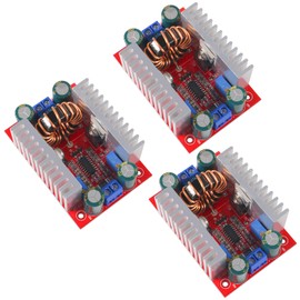 3Pcs 400W DC-DC Constant Current Boost Converter Step-up Power Module 15A LED Driver 8.5-50V to 10-60V Boost Power Converter Power Supply Voltage Charger Step Up Module