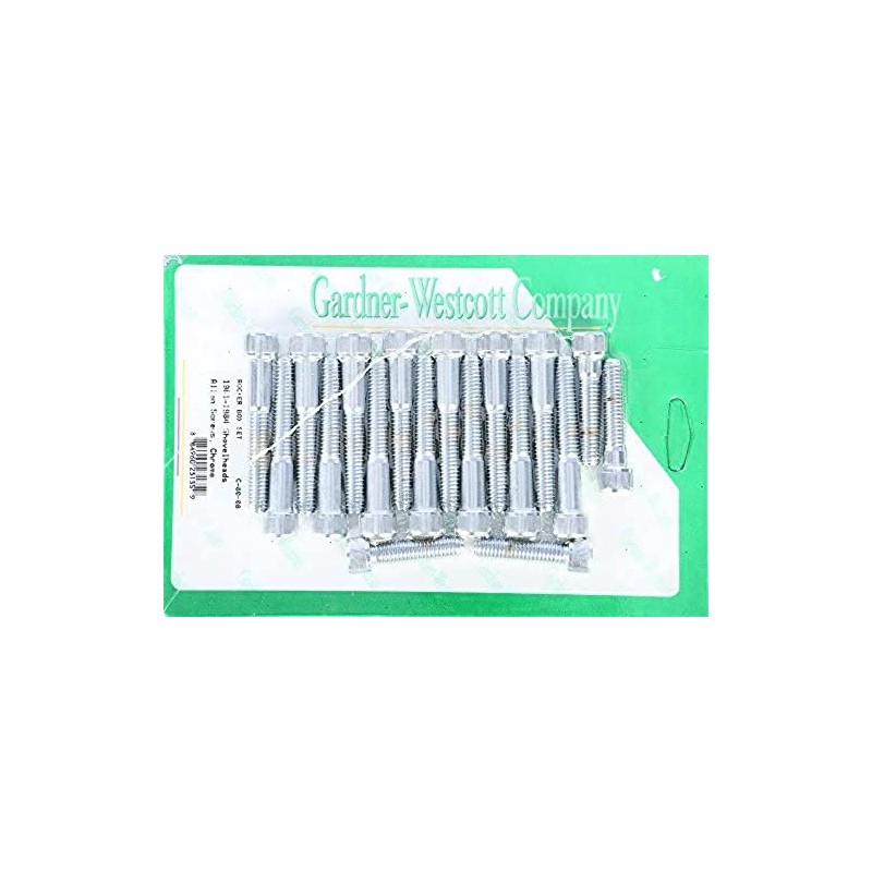 Gardner Westcott Rocker Box Cover Set (Chrome), C-80-08