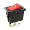 Rocker Switch 3 Pin Red Rocker Illuminated Rocker Switch 6A Appliance Switch (2)
