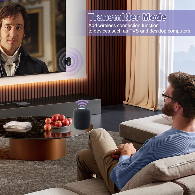 OQIMAX Bluetooth 5.3 Aux Adapter