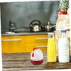 SUPVOX 2pcs Cute Chicken Kitchen Timer Mechanical Wind Up Countdown