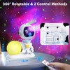 Bawoo LED Starry Sky Projector Astronaut, Galaxy Projector LED Star