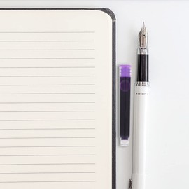 NUOBESTY Fountain Pen Ink Purple Calligraphy Pen 100Pcs Fountain Pen Ink Pen Ink Erasable Pen Ink Supplies Fountain Pen Purple Fountain Pen Ink